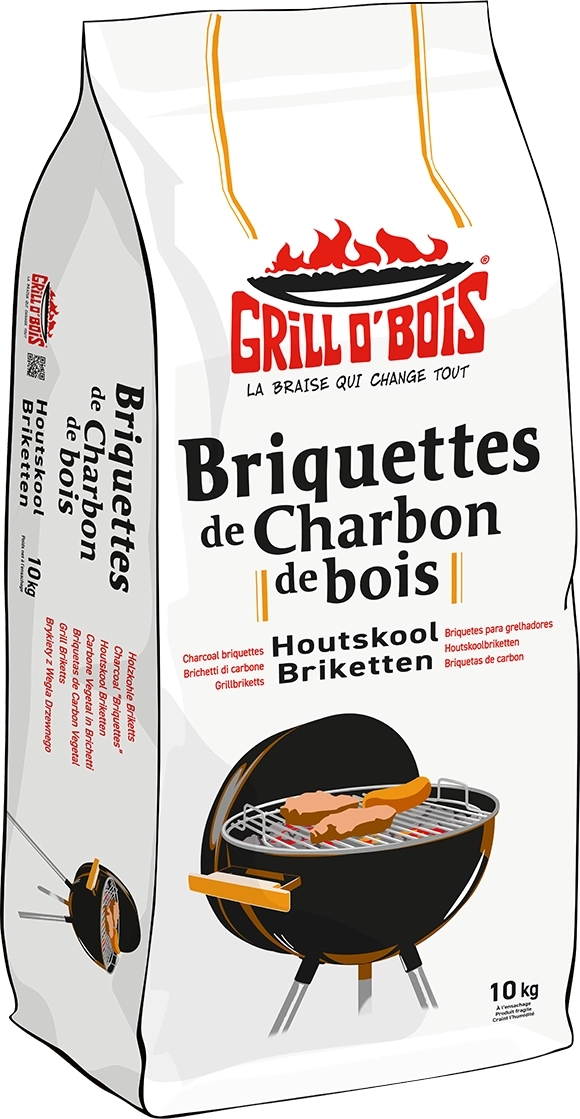 Charbon de bois pour barbecue (Qualité restaurant) – Gouthier