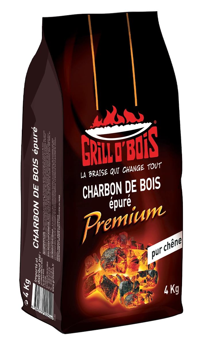 Grill O'bois - Charbon de bois qualité restaurant - 10 kg